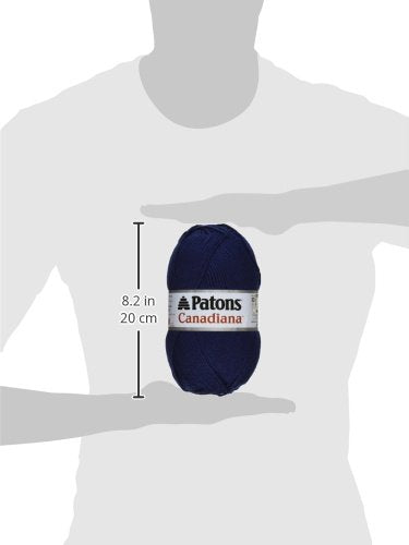 Patons Canadiana Yarn - Solids, Navy - color: Navy, size: 3.5 oz, 205 yds