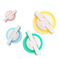 Pom Pom Maker Set – 4 Sizes Yarn Ball Weaving Tools for DIY Crafts, Fluffy Wool Pompom Maker for Knitting, Crochet, Decorations and Handmade Projects