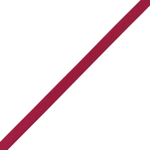 Mandala Crafts 55 Yds 1/4 Inch Burgundy Double Fold Bias Tape for Sewing | Machine Washable Binding Tape for Quilting, Hemming, Seams, Fabric Piping, All Fabrics & Denim, Indoor & Outdoor - color: Burgundy, size: 1/4 Inch 55 Yards