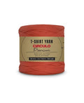 CIRCULO Premium T-Shirt Yarn - Bulky, Soft, Lightweight, Seamless, Knot-Free. Easy-to-Use. Fettuccini Zpagetti, T Shirt Yarn for Crocheting & Knitting - 153.1 yds, (3881 - Love Apple) - color: 3881 - Love Apple