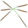 HiyaHiya Flyers Double-Pointed Flexible Bamboo Knitting Needles