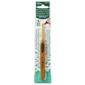 Clover Soft Touch Ergonomic Hook, Yellow, 5.5 mm - size: 5.50 mm