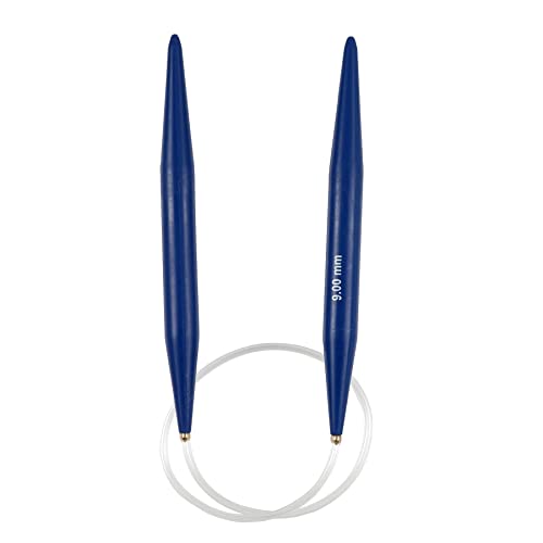 Loops & Threads 16" Plastic Circular Knitting Needles - US 13 / 9mm Knitting Needles for Yarn - 1 Pack - size: US 13 / 9mm