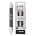 KnitPro Karbonz Interchangeable Circular Needle 5" (13cm) | US Size 9 (5.5mm) - size: US 9 (5.5mm)