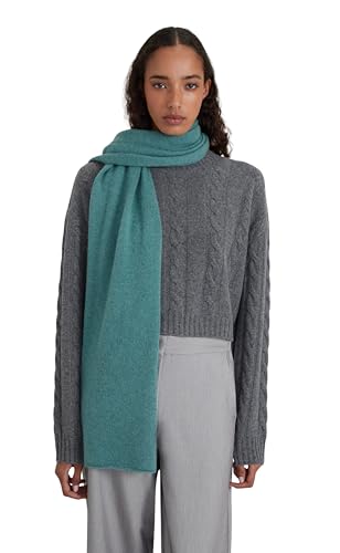 Cashmere Knitted Scarf for Women by Style Republic - color: Mint Green