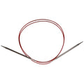 ChiaoGoo Red Lace Circular 47 inch (119cm) Stainless Steel Knitting Needle Size US 6 (4mm) 7047-6