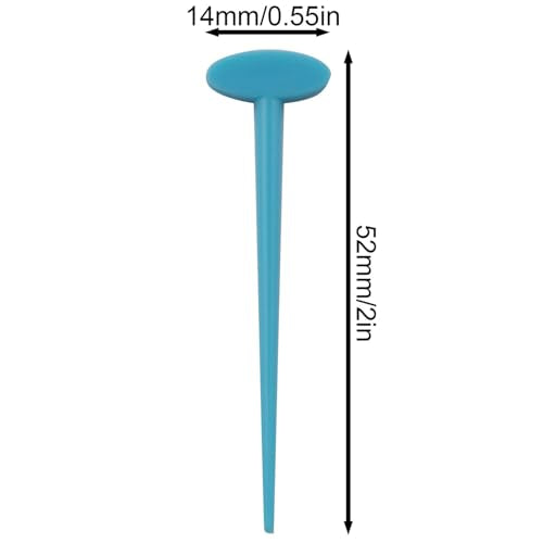 XGNG 24pcs Plastic T-Marker Needles Quick Lock Stitch Marker Sewing Knitting Accessories Big Eye Needles Plastic Needles Woolen Knitting Tools