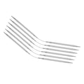 uxcell 6Pcs Size US 8 (5mm) Double-Pointed Flexible Knitting Needles 9 Inch(23mm) Stainless Steel Needle for Handmade Projects DIY Knitting - size: Size US 8 (5mm)