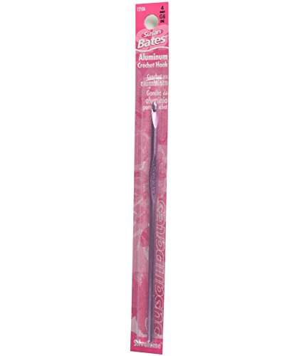 Silvalume Aluminum 5-1/2" Crochet Hook: Size 'N 15 - size: N15 (10mm)