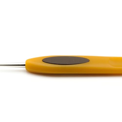 Clover 1024 Soft Touch Steel Crochet Hooks, No. 8/0.90mm - size: 0.90 mm