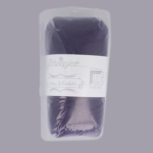 Scheepjes Cotton Whirlette 100 g (3.5 oz) Yarn - 801 Grape - color: Paars