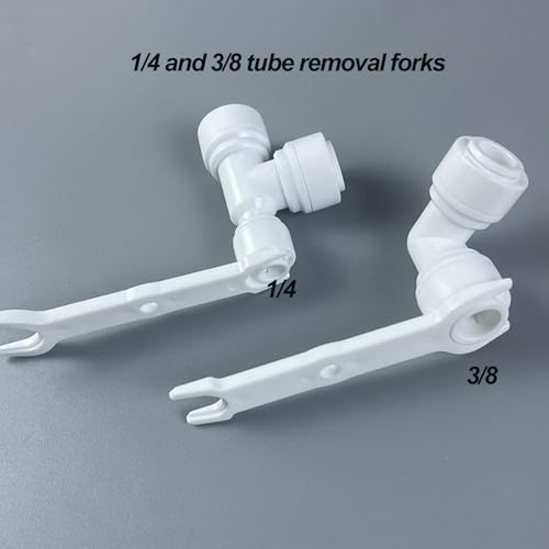 3/8" Push to Connect RO Water Line Kit with Fittings & Tubing 20FT
