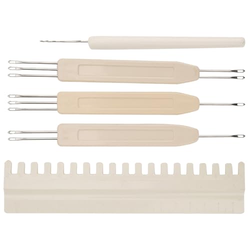 Fayelume Knitting Machine Accessories, Needle Threaders, Seam Ripper, Transfer Tool Needle Pusher, Compatible with KH581 KH811 KH900