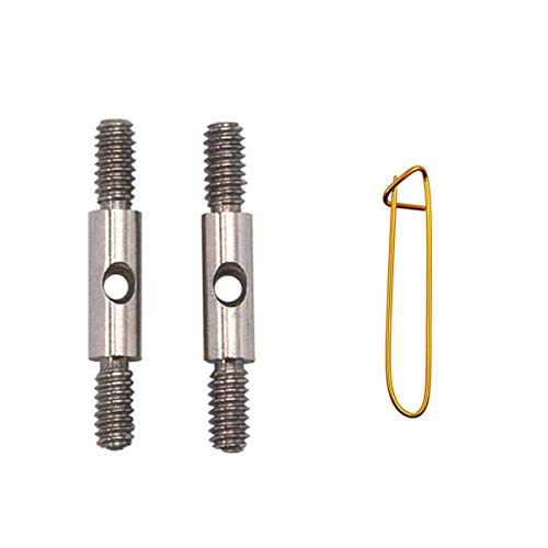 ChiaoGoo Twist, Spin, Swiv360 Cable Connectors Small 2-Pack | Fits all Large Small - size: Small-Needle-Set-Connectors