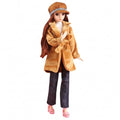 UCanaan BJD Dolls 1/4 SD Doll 18 Inch 18 Ball Jointed Doll DIY Toys with Full Set Clothes Shoes Wig Makeup, Best Gitfs for Girls Christmas Birthday - color: Brown