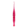 Ommi Ergonomic Handle Crochet Hooks | Handcrafted 7’’ Crochet Hook | Knitting Needle, Craft Yarn Weave | Best Gift! (Pink Glitter) (4 mm) - color: 4 mm