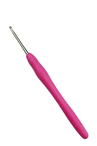 Mdoker Size D/3(3mm) Crochet Hook,Extra Long Crochet Hooks for Arthritic Hands,Ergonomic Grip Soft Handles for Beginners and Experiecced Crochet Lover,Comfortable/Easy to Use - size: 3mm