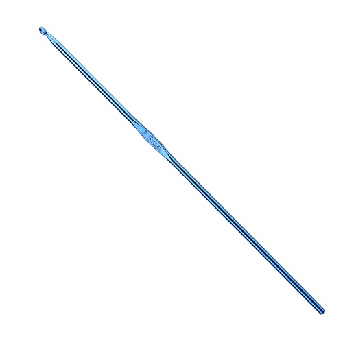 Iuuidu 2.5mm Aluminum Crochet Hook, Crochet Needles for Arthritic Hands | Smooth Knitting Needles for Yarn Craft, Great Handmade DIY Present for Friends, Random Color - color: Aluminum Crochet Hook, size: 2.5mm