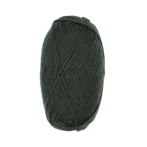 100% Superwash Wool Yarn 3 Skeins 150g DK Weight Knitting Crochet F. Green | Sourced from Peru for breathable warmth and 327yd total length per 150g pack ideal for soft baby garments hats and sweater - color: Forest Green