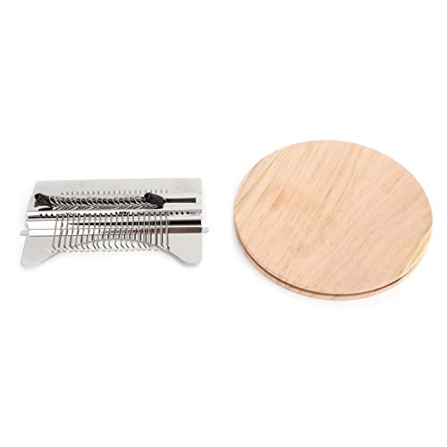 GBSCLOVER Darning Loom, Multifunctional Patch Maker Loom, 21 Hooks Mini Darning Machine, 5.5x5.5in Looms Patch Kit for Repair Small Holes in Clothes, Socks, Weaving Tapestries