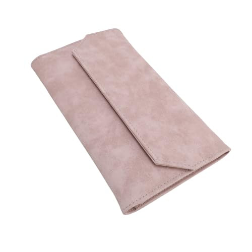 Knitting Needle Storage Bag PU Leather 13in Case for Straight Circular Needles, 25.5x38.5cm Unfolded Size, No More Tangled Needles for Travel Home Craft