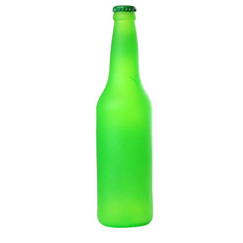 Tuffy® - Silly Squeakers® : 2 Pack Beer Bottle Dog Toy: Squeaky Dog Toy , Washable and Floats , Vinyl - color: Brown Blue Cat Trippin & Green Heinie Sniff'n BB