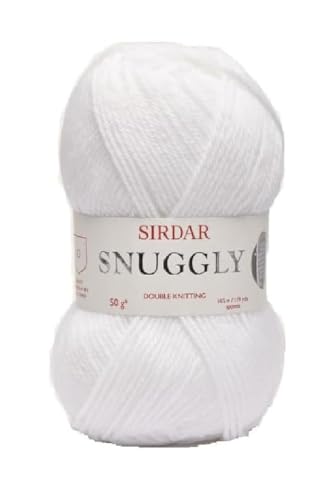 Sirdar Snuggly DK Double Knitting, White (251), 50g - color: White (251)