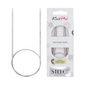 KnitPro Stelo Lace Circular Needles 16" (40cm) | US Size 1.5 (2.5mm) - size: US Size 1.5 (2.5mm)