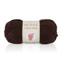 S Sensy Softee Baby-Premium Anti-Pill Acrylic #3 Light Yarn Brown 273 Yards - color: Brown, size: 1 Skein