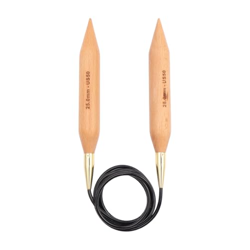 KnitPro Jumbo Fixed Circular Needles 47" (120cm) | US Size 50 (25mm) - size: 25.00mm