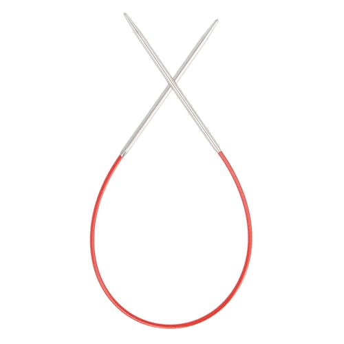 ChiaoGoo SS Knit Red Circular, 9" (23 cm), US 1.5 (2.5 mm) - size: US 1.5 / 2.5 mm