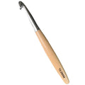 BsHooker Beech Wood Handle Crochet Hooks,10mm Ergonomic Crochet Hooks for Beginners and Arthritic Hands,Comfortable Grip - size: 10mm