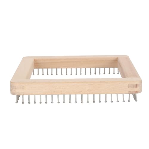 Knitting, Household Handmade Weaving, DIY Handcraft Wood Knitting Board Knitting Tool for Weaving Hat, Scarf, Blanket, Shawl for Children & Adults (20 * 20cm) - size: 20*20cm