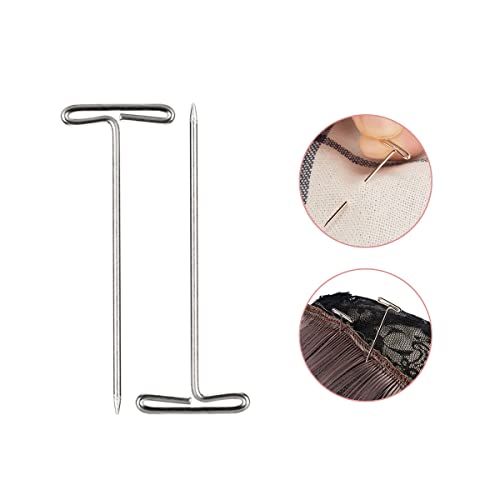 T-Pins, 50 Pack 2 Inch - T-Pins for Knitting, Wigs, Sewing & Office Wall