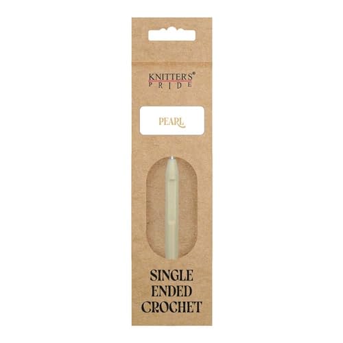 Knitter’s Pride Pearl Single-Ended Steel Crochet Hook - 1.00 mm - size: 1.00mm