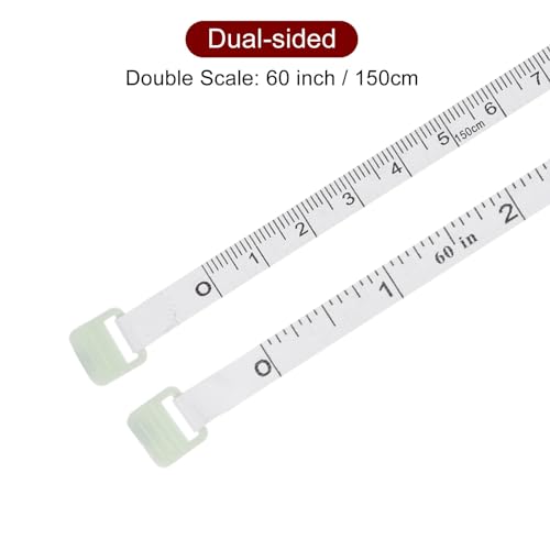 HARFINGTON 2pcs Soft Tape Measure 60-Inch 1.5 Meter Retractable Mini Cartoon Measuring Tape Cute Tape Ruler for Sewing Craft Cloth Body Measurements, Yellow Flower - color: Yellow Flower