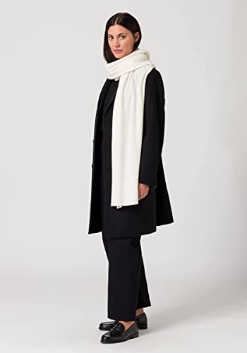 Cashmere Knitted Scarf for Women by Style Republic - color: Cream