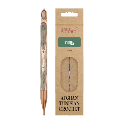 Knitter’s Pride Terra Afghan/Tunisian Crochet Hook - US N(10mm) - size: 10.00mm