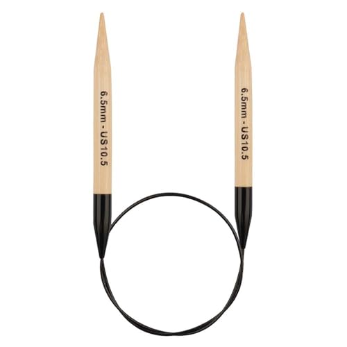 Knitter’s Pride Bamboo Luxe Fixed Circular Needle 32""(80cm) -US 10.5(6.5mm) - size: 6.50mm