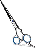 Hair Cutting Scissors, ULG Professional Hair Scissors 6.5 inch Right-Hand Razor Edge Barber Shears Salon Hair Cutting Shears Made of Japanese Stainless Steel, Hand Sharpened Blue