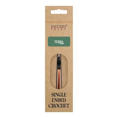 Knitter’s Pride Terra Single-Ended Crochet Hook US 7(4.5mm) - size: 4.50mm