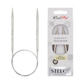 KnitPro Stelo Lace Circular Needles 16" (40cm) | US Size 8 (5mm) - size: US Size 8 (5mm)