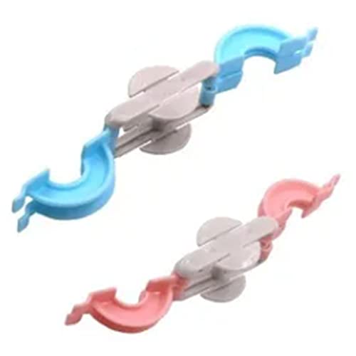 Generic 4 Pcs Pom Pom Maker, Different Sizes DIY Wool Yarn Knitting Craft Tool Set, with Plastic Material, for Handmade Plush Pendants and Holiday Gifts