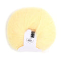 Plplaaoo Soft Angora Mohair Yarn Long Wool Knitting - Lightweight Warm Yarn for Winter Scarves, Crochet Knitting Yarns for Shawls Sweaters Hats DIY Crafts (26g, Goose Yellow) - color: 02 goose yellow