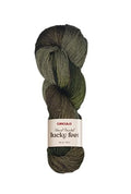 Circulo - Lucky Feet Yarn, Socks Yarn, Hand-Painted Superwash Merino Wool – Soft, Comfortable and Durable - Sport Weight Yarn, 360 yds, 3.52 oz – Color: 9201 Dry Leaf - color: 9201 - Dry Leaf