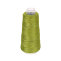 uxcell Cotton Silk Yarn Mercerized Cotton Silk Blend Sparkly Yarn with Sequins, 6-Ply Metallic Knitting and Crochet Thread for Hand Knitting Crocheting DIY Craft, 50g (Light Green) - color: Light Green