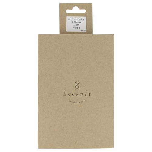 Seeknit - Seeknit Shirotake (Size M) Interchangeable Circular Needle Set - 1 Piece, Beige