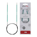 KnitPro Zing Fixed Circular Needles 40" (100cm) | US Size 2.5 (3mm) - size: US 2.5 (3mm)