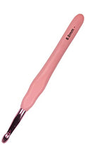 Hobekoee Size L/8mm Crochet Hook Ergonomic Handle for Arthritic Hands Soft & Smooth Knitting Needles for Beginners and Crocheting Yarn - size: 8mm