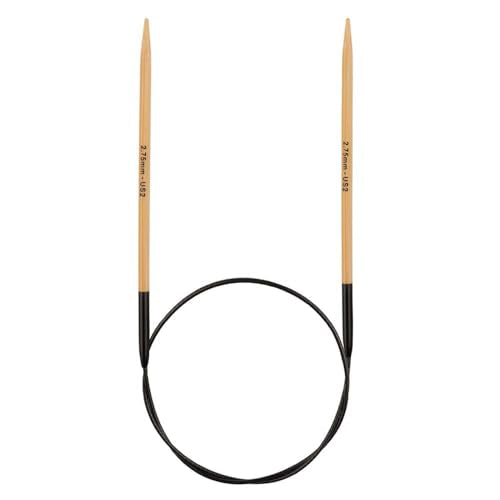 Knitter’s Pride Bamboo Luxe Fixed Circular Needle 32""(80cm) - US 2(2.75mm) - size: 2.75mm